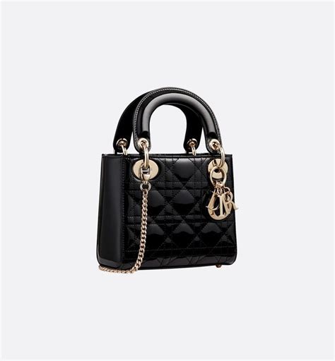 lady dior bag black gold|borsa dior stoffa.